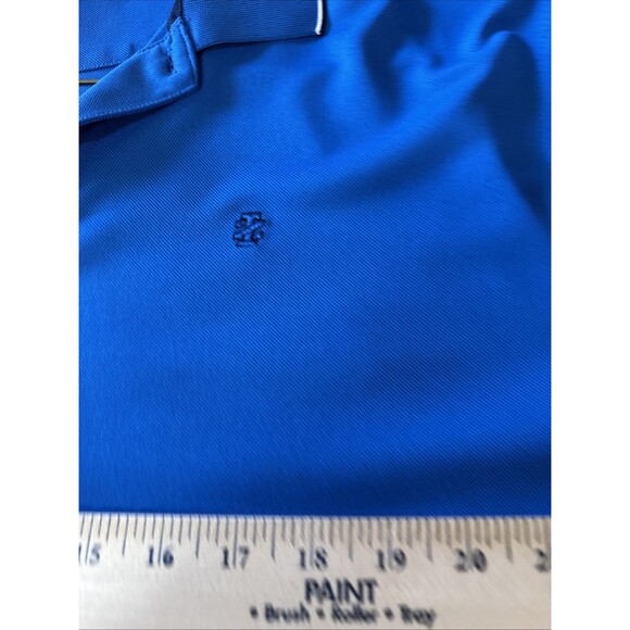 Mens Izod Golf Stretch Polo Size XL Navy Blue Performance Short Sleeve Athletic - Picture 6 of 9